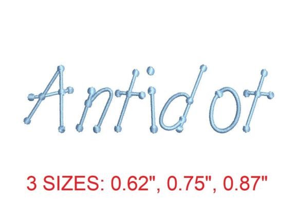Antidot Regular Font Review