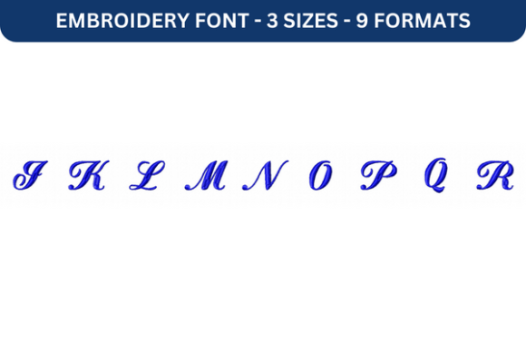 Mademoiselle K Font Upper J to R Review